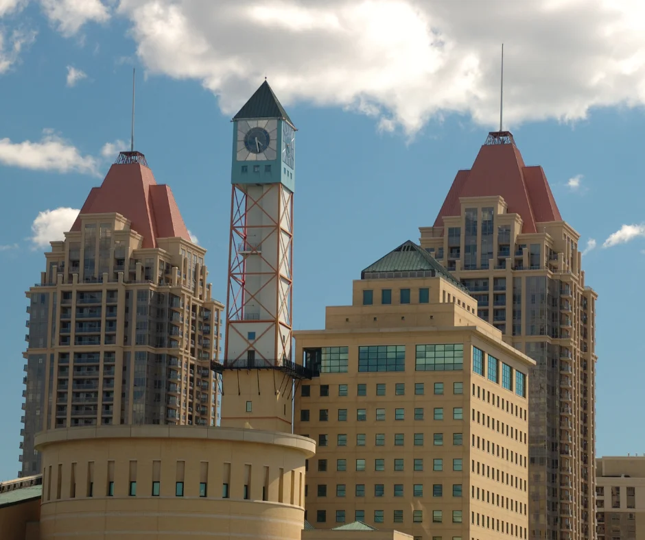 Area near Celebration Square Mississauga