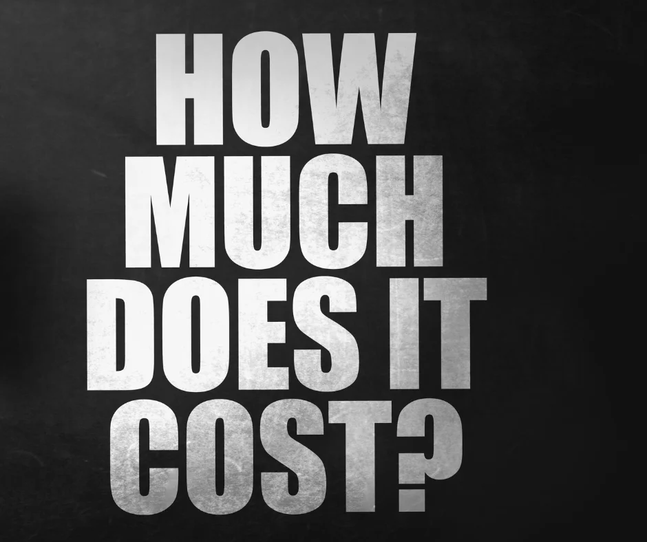 black board saying escape room price in Toronto
