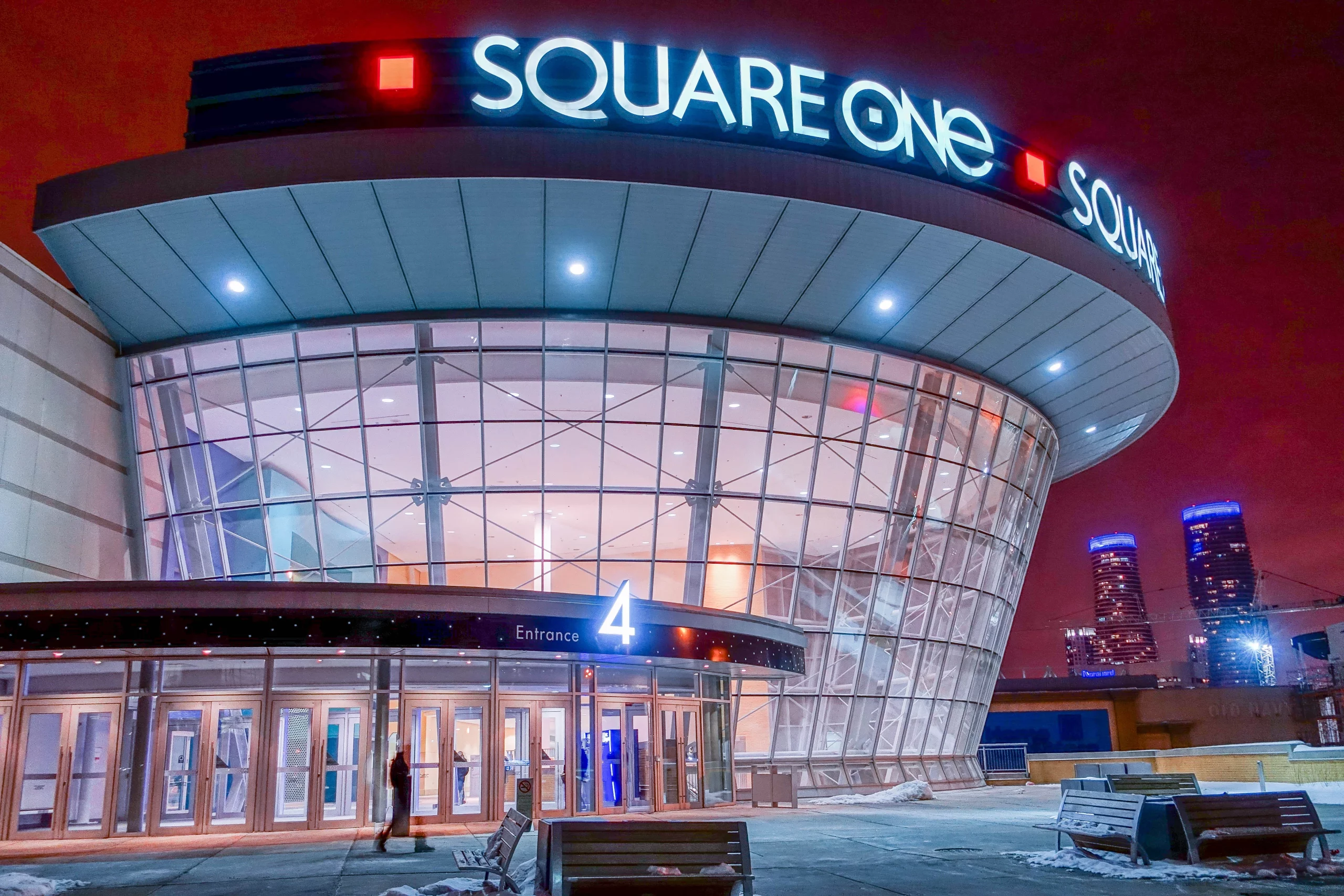 Exterior of Square One Mississauga