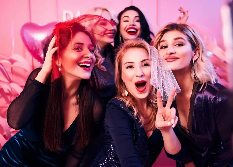 Girls enjoying Ontario bachelorette ideas